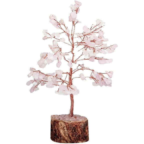Crystal Tree for Home Decorations Crystals and Healing Stones Witchy Room Crystal Decor Tree Crystal Gifts Gem Tree Christmas Tree Stands for Real Tree (150 Beads)