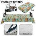 thumbnail image 6 of Yuyamidu Cute Capybara Golf Cart Seat Covers Flowers Club Car Seat Towel Blanket for Golf Cart Accessory, Soft Flannel, 6 of 8