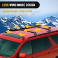 thumbnail image 6 of Roof Rack Cross Bars Compatible with Chevrolet Tahoe Suburban GMC Yukon Cadillac Escalade 2021 22 23 2024, Adjustable Aluminum Car Crossbars for Cargo Carrier Luggage Box Kayak Tent Snowboard, 6 of 8