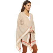 Rag & Bone Addie Wool Poncho, Tan