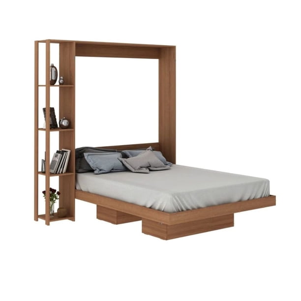 Cama Abatible Matrimonial Esencial Vertical (Color Paulo)