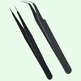 thumbnail image 5 of EXLEAF Straight and Curved Point Tweezers for Eyelash Extension, 5 of 5