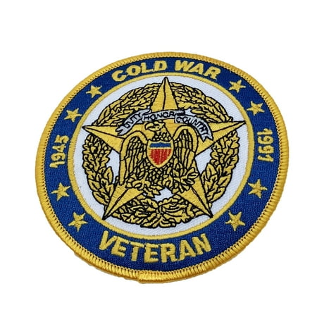 Cold War Veteran Patch – Plastic Backing