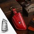 thumbnail image 1 of Car Key Fob Cover Case Protector For BMW Car Key Case Fob Cover Leather Handmade Blade Key, 1 of 19