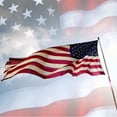 thumbnail image 3 of 3x5 ft American Flag for Outdoor, 300D High Quality Embroidered Stars Sewn Stripes Brass Grommets, 3 of 9