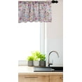 thumbnail image 3 of Ambesonne Cartoon Window Valance, Music Keys Sound Speaker, 54" X 12", Multicolor, 3 of 3