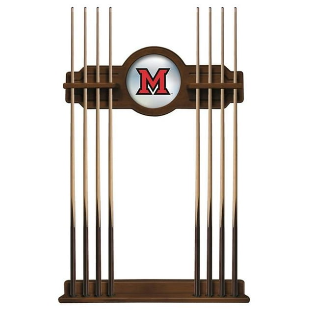 Holland Bar Stool CueChrdMia-OH Miami Redhawks Rack de Queue de Piscine