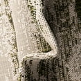 thumbnail image 4 of Unique Loom Outdoor Modern Collection Area Rug - Cartago (2' x 6' Runner Green/Ivory), 4 of 7