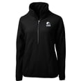 thumbnail image 2 of Women's Cutter & Buck  Black Cleveland Browns Cascade Eco Fleece Half-Zip Jacket, 2 of 3