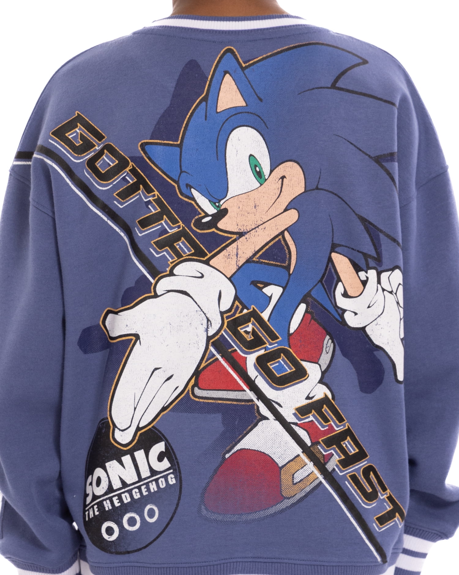 Sonic the Hedgehog Boys Crewneck Sweatshirt with Jogger Pants, Sizes 4-16