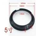 thumbnail image 3 of MERIGLARE 5inch Speaker Cover,Loudspeaker Decorative Circle,Metal Mesh Grille Protection, 3 of 9