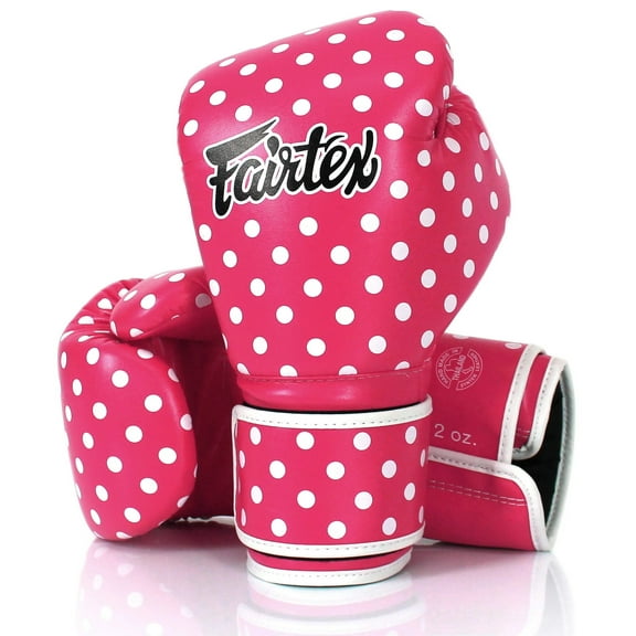 Fairtex BGV14P Polka Dot Muay Thai Boxing Glove