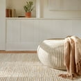 thumbnail image 4 of Dash & Albert Kelan Handwoven Jute Rug, 8' x 10', Ivory, 4 of 5