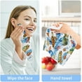 thumbnail image 4 of GZHJMY Marine Fish Sea Turtles Wash Cloths 6 Pcs Small Cotton Wash Towels for Kitchen Bathroom, 4 of 5