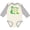 Natural and Heather, variant on Inktastic My Oma Loves Me Dinosaur Boys Long Sleeve Baby Bodysuit