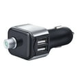 Res Med12v Adaptor Car Charger with Voltage Display Fast Charging Car
