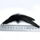 thumbnail image 4 of 25 Pares de Ropa de Plumas de Gallo Teñidas de Negro para Manualidades DIY, 4 of 9