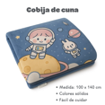 thumbnail image 2 of Cobija Cobertor Para Bebe De Tela Cálida, Ligera Suave, 2 of 3