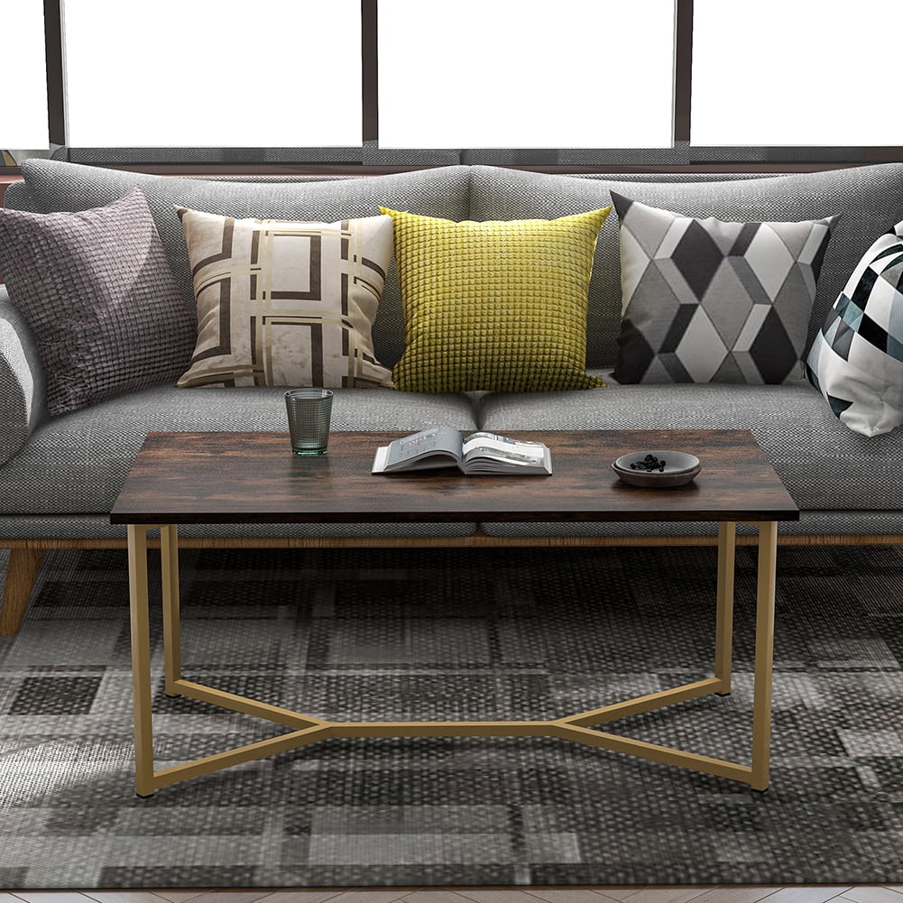 Lowestbest Modern Wooden Coffee Table, Living Room Sofa Table Side Table, Tiger Lowestbest Modern Wooden Coffee Table, Living Room Sofa Table Side Table, Tiger