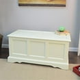 thumbnail image 1 of Pemberly Row Contemporary Blanket Chest in Antique White Finish, 1 of 1