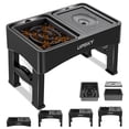 thumbnail image 1 of Alimentador lento UPSKY 2 en 1 de Elevated Dog Bowls para perros pequeños y medianos, 1 of 8