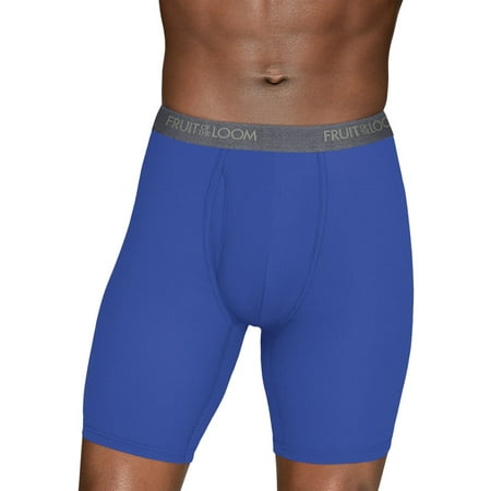 Men's EverLight Long Leg Assorted Boxer Briefs, 3 Pack