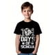 thumbnail image 1 of [Cute School T-shirt] Ultra Soft, Breathable "101 Days of School" Celebration T-shirt | Cute Dog Design, Short Sleeve, Round Neck, All-Season Casual T-shirt, Perfect for Youngsters, 1 of 4