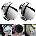 thumbnail image 1 of Espejo para coche de 2 piezas, uso , , de instalar, gran , , , rotación de 360  degree, plata Yotijar Espejo de punto ciego del coche, 1 of 7
