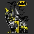 thumbnail image 2 of Men's Batman Dark Knight Face Collage  Graphic T-Shirt, 2 of 5