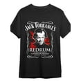 thumbnail image 1 of Camiseta de Jack Torrance Redrum, de manga corta, para hombre, con gráficos divertidos, colección negra. Para adultos, hombres, mujeres, adolescentes, jóvenes y uso informal., 1 of 7