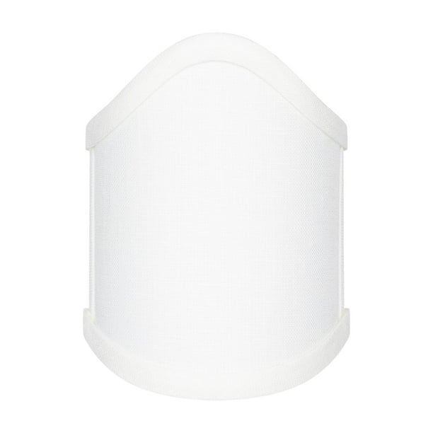 Linen 4 Inch Scalloped Wall Sconce Shield Clip On Lamp Shade Com - Wall Sconce Shield Lamp Half Shade Linen 4 Inch Scalloped Wall Sconce Shield Clip On Lamp Shade Com - Wall Sconce Shield Lamp Half Shade