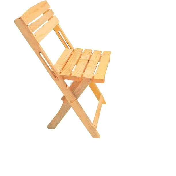 Silla Plegable De Madera Reforzada Acabado Fino silla pegable de madera silla pegable de madera
