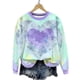 thumbnail image 4 of Uootdi Valentine's Day Sweatshirt for Women Crew Neck Love Heart Printed Graphic Sweatshirts Casual Holiday Long Sleeve Graphic Tee Tops Gift, 4 of 9