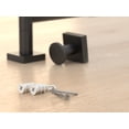 thumbnail image 6 of Gatco 5645 Glam Too Single Robe Hook - Nickel, 6 of 7