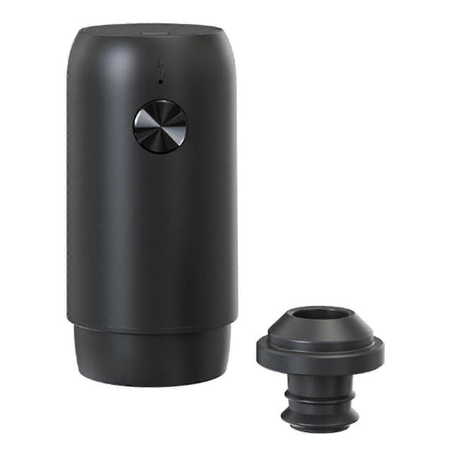 Bomba eléctrica para conservar el vino con tapones de vacío. Conservador de vino al vacío. Mantén tu vino fresco hasta por 10 días.