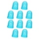 thumbnail image 2 of Bearachild Protectores de silicona para dedos de guitarra, protectores antideslizantes para ukelele, instrumentos musicales transparentes, azul Type1 NO1, 2 of 6