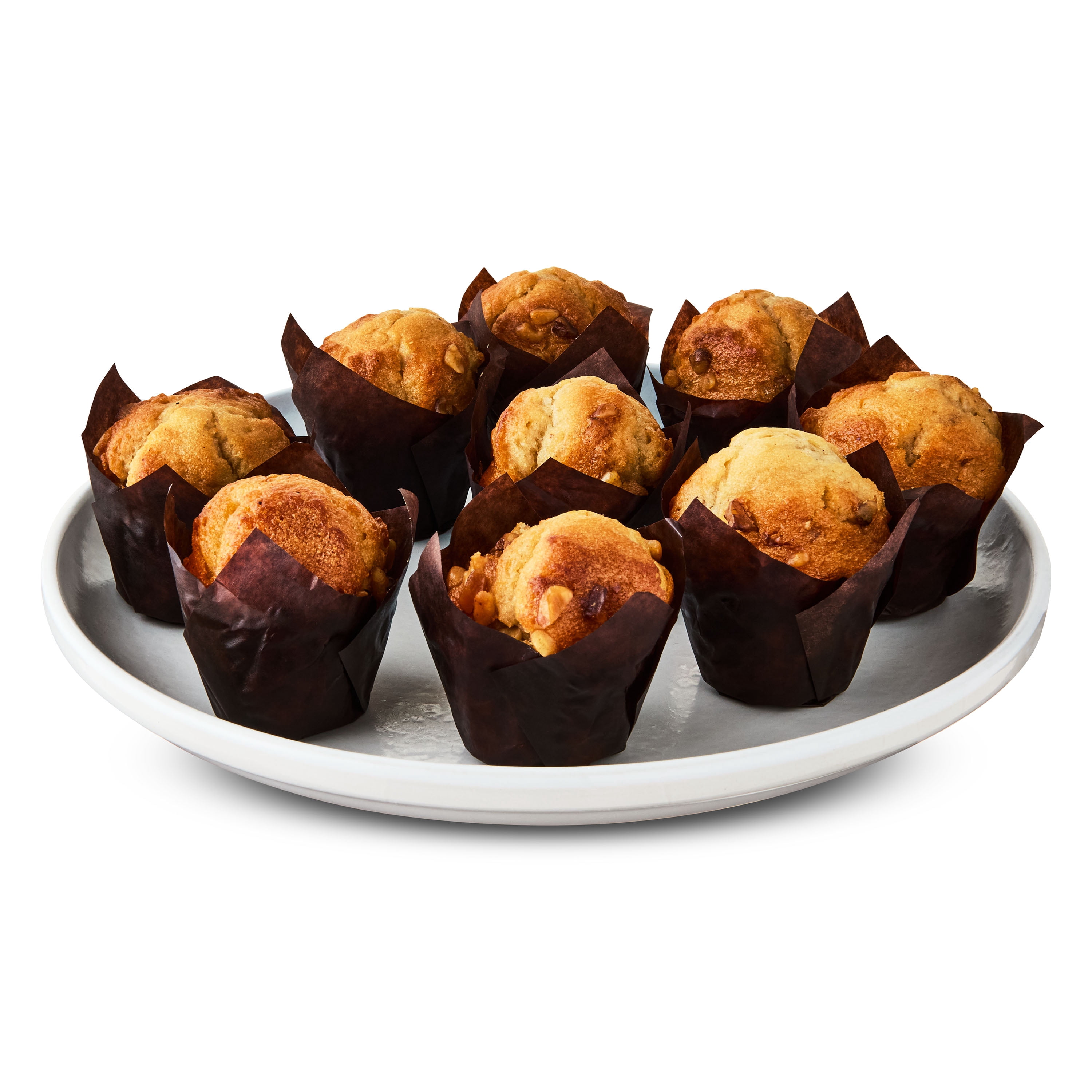 Marketside Banana Nut Baked Muffins, 14 oz, 9 Count (Shelf Stable)