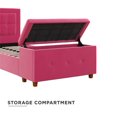 thumbnail image 4 of DHP Drew Upholstered Bed with Storage Chest, 4 of 9