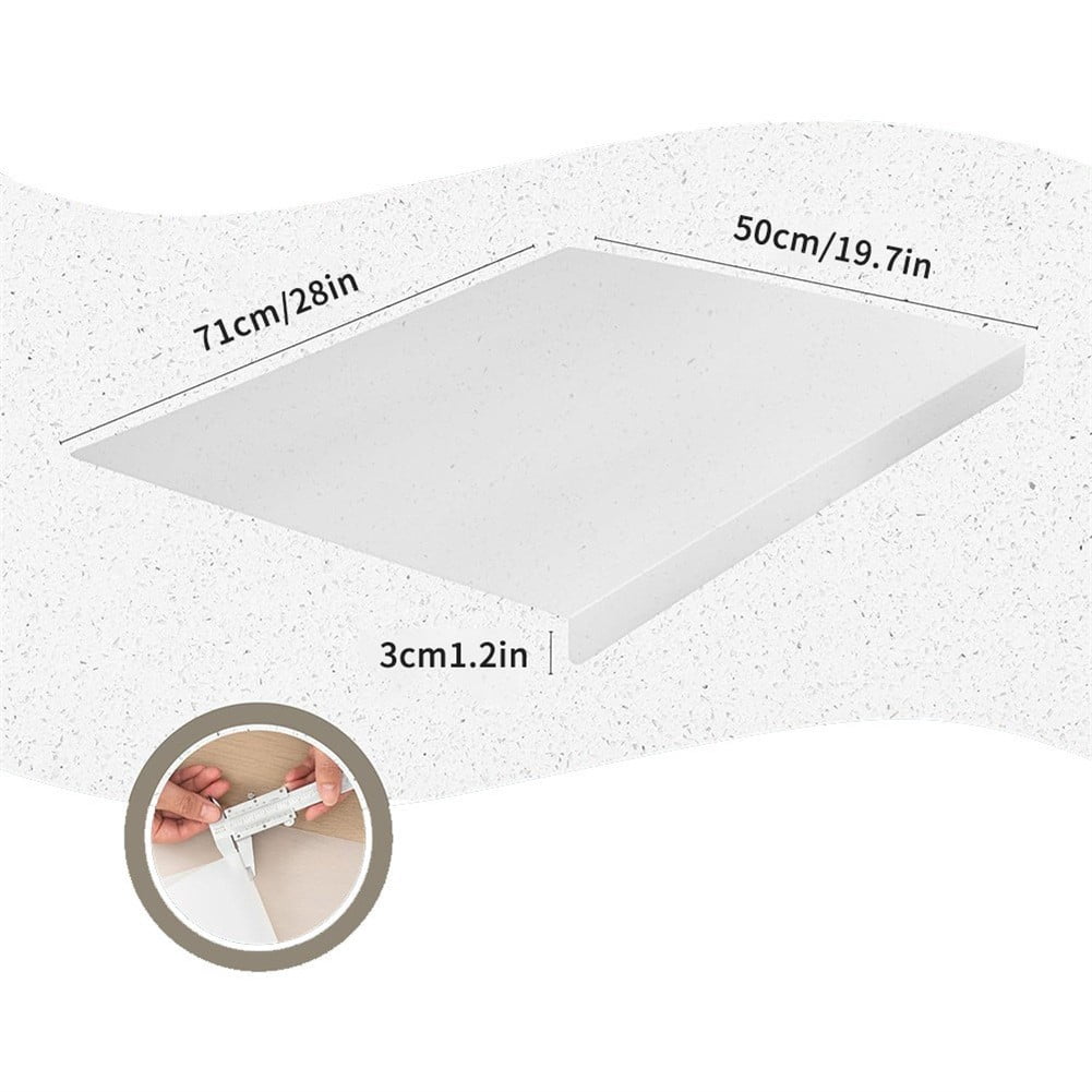 Silicone Heat Resistant Kitchen Counter Mat Edge Protection Baking Pad 71x50cm