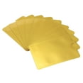 thumbnail image 1 of Funda protectora Uxcell NFC Fundas para tarjetas de crédito con bloqueo RFID Amarillo dorado 15Pack, 1 of 5