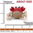 thumbnail image 4 of Dog Toys for Small Medium Dogs, Squeaky Plush Dog Chew Toys for Boredom , Durable Tough Rope Toys for Puppy Pet , Stuffed Dog Toys for Teeth Cleaning, 4 of 4