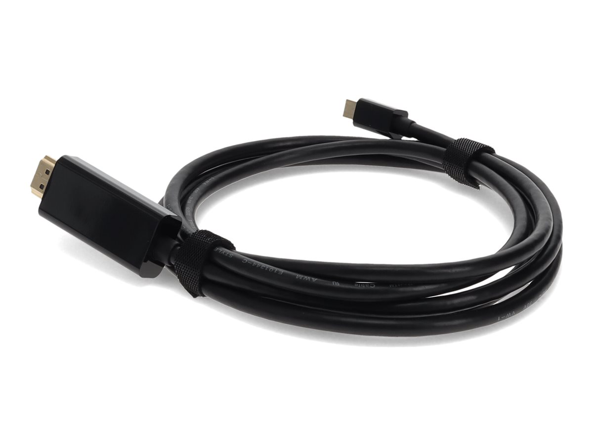 Startech 6 ft Mini DisplayPort to HDMI Cable - M/M - HDMI Male Digital Audio/Video - DisplayPort Male Digital Audio/Video - 6ft - Black