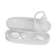 thumbnail image 5 of Auriculares de oído abierto, regalo, audífonos con clip para la oreja, para usar durante el entrenamiento, juegos y música. Blanco, 5 of 9
