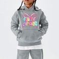 thumbnail image 6 of YunPes Back to School Hooded Sweatshirt for Girls Oversized Long Sleeve Pullovers Fourth Grade First Day of School Fall Winter Cute Clothes, 6 of 8