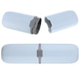 thumbnail image 5 of Unique Bargains 1 Pcs Toothbrush Travel Case Traveling Plastic Portable Toothbrush Holders Cases 7.87"x2.17" Gray Blue, 5 of 6