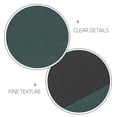 thumbnail image 3 of ELAYARD Piano Cover Piano Keyboard Cover Fabric Dark Green with Accidental Spill Protection 1Set, 3 of 7