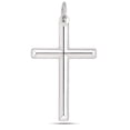 thumbnail image 1 of Sterling Silver Cross Pendant, 25 x 45 mm, 1 of 1