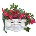 thumbnail image 2 of Homestyles Grandma "Violet" Muggly Face Garden Statue Tree & Patio Wall Planter, 2 of 6