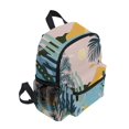 thumbnail image 2 of FORMRS Kids School Backpack with Front Zippered Pocket 12" Student Travel Daypack, Boho Style Sun, 2 of 6