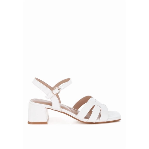 London Rag ELISKA Strappy Square Toe Women Block Heels